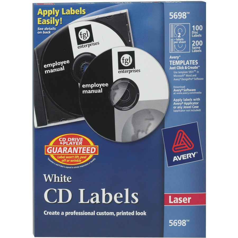 Avery&reg; Optical Disc Label