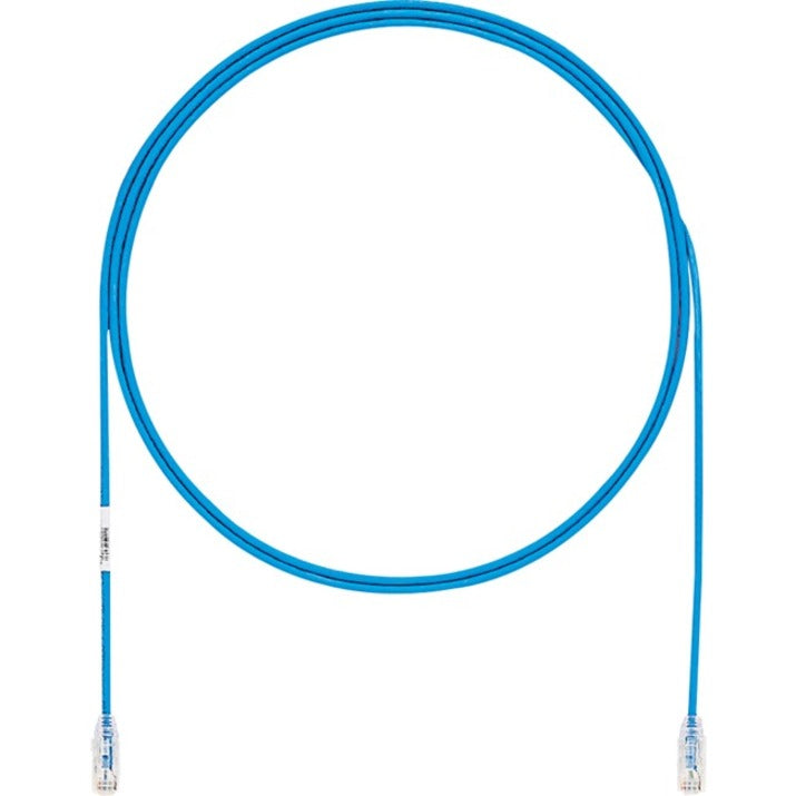 15FT CAT6A BLU 28AWG UTP       