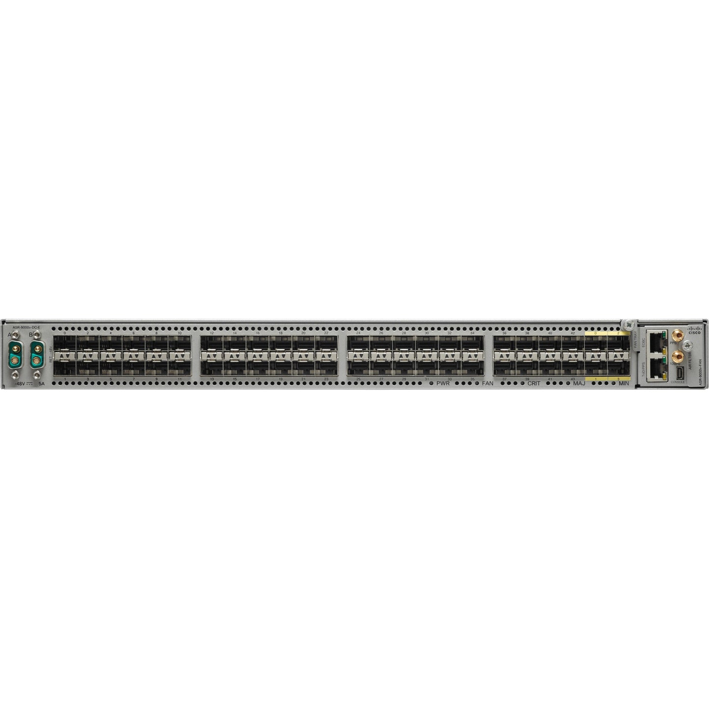 Cisco 44-Port GE + 4-Port 10GE ASR 9000v-V2 DC Power ANSI Chassis