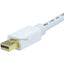 Monoprice 6ft 32AWG Mini DisplayPort to DisplayPort Cable - White