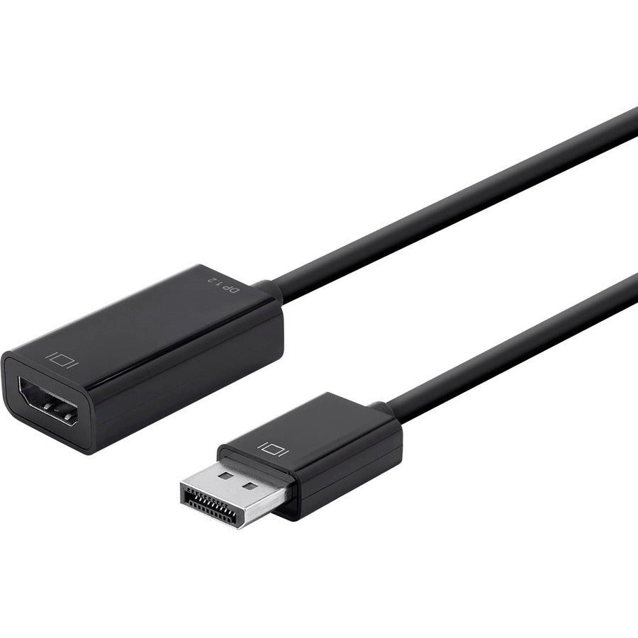 Monoprice DisplayPort 1.2a to 4K HDMI Active Adapter Black