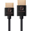 Monoprice Ultra Slim 18Gbps Active High Speed HDMI Cable 10ft Black