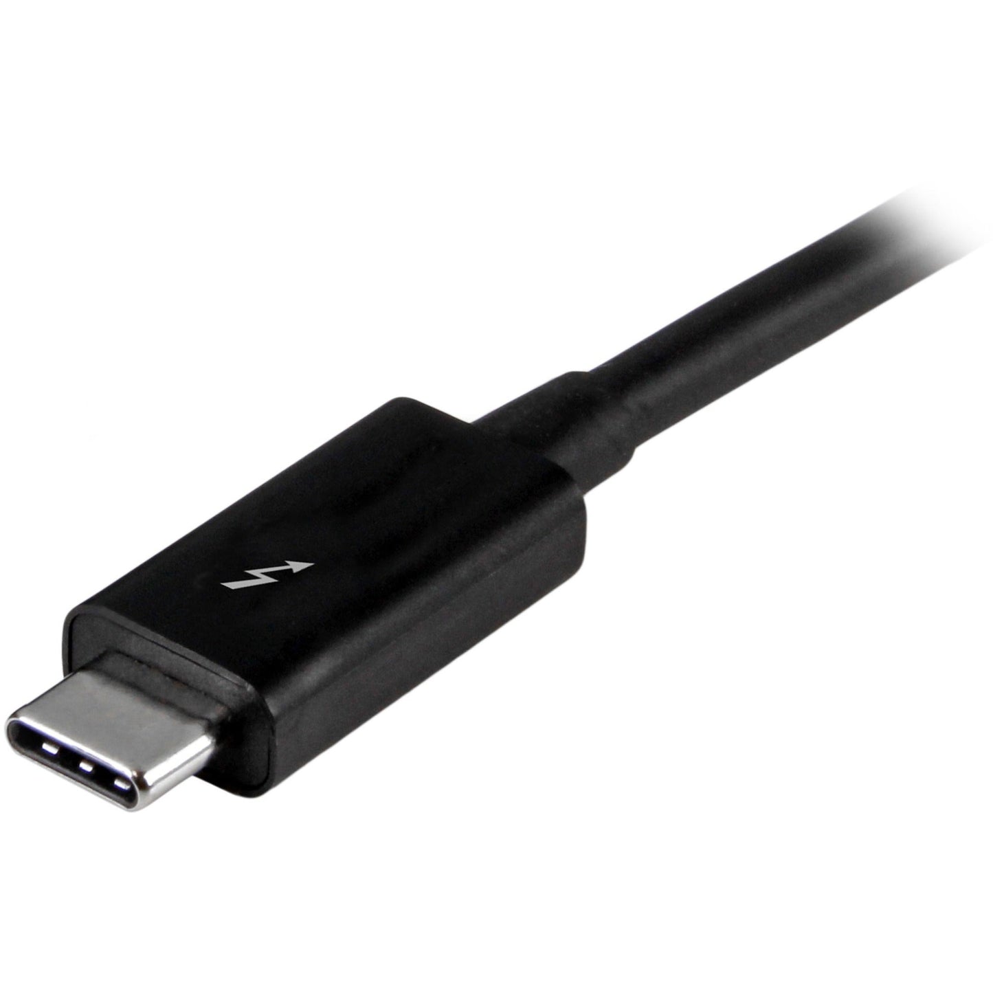 StarTech.com Thunderbolt 3 Cable - 3 ft / 1m - 4K 60Hz - 20Gbps - USB C to USB C Cable - Thunderbolt 3 USB Type C Charger Cable