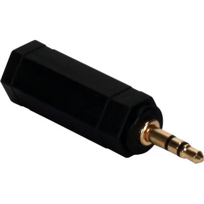 QVS 3.5mm Male to 1/4 Female Audio Stereo Adaptor