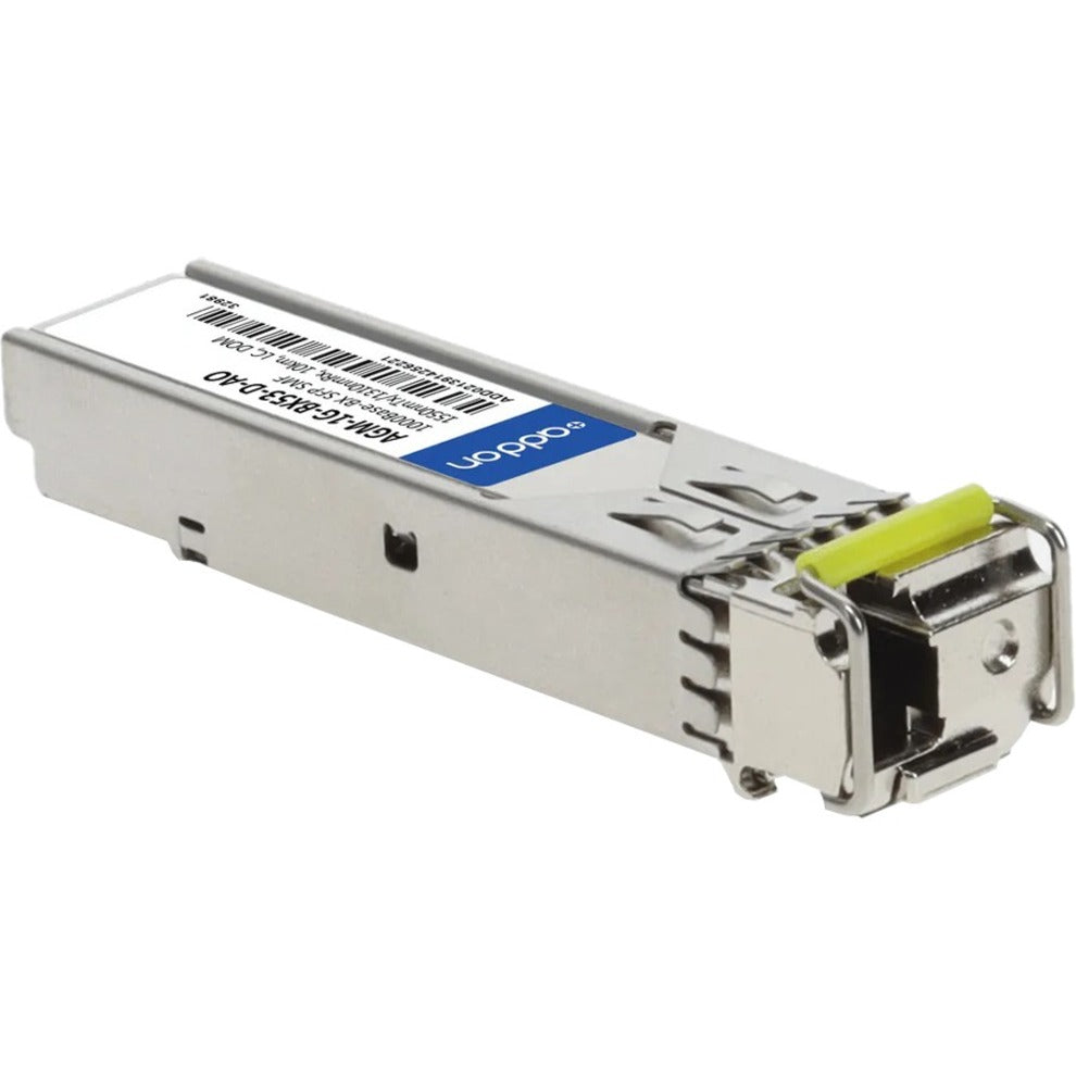 AddOn Netgear AGM-1G-BX53-D Compatible TAA Compliant 1000Base-BX SFP Transceiver (SMF 1550nmTx/1310nmRx 10km LC DOM)