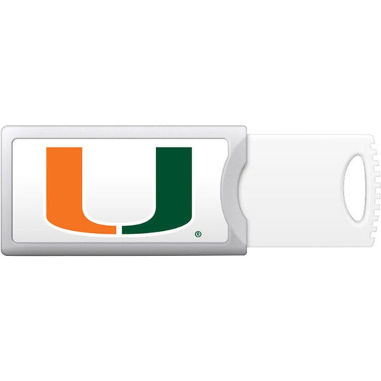 OTM University of Miami Push USB Flash Drive Classic