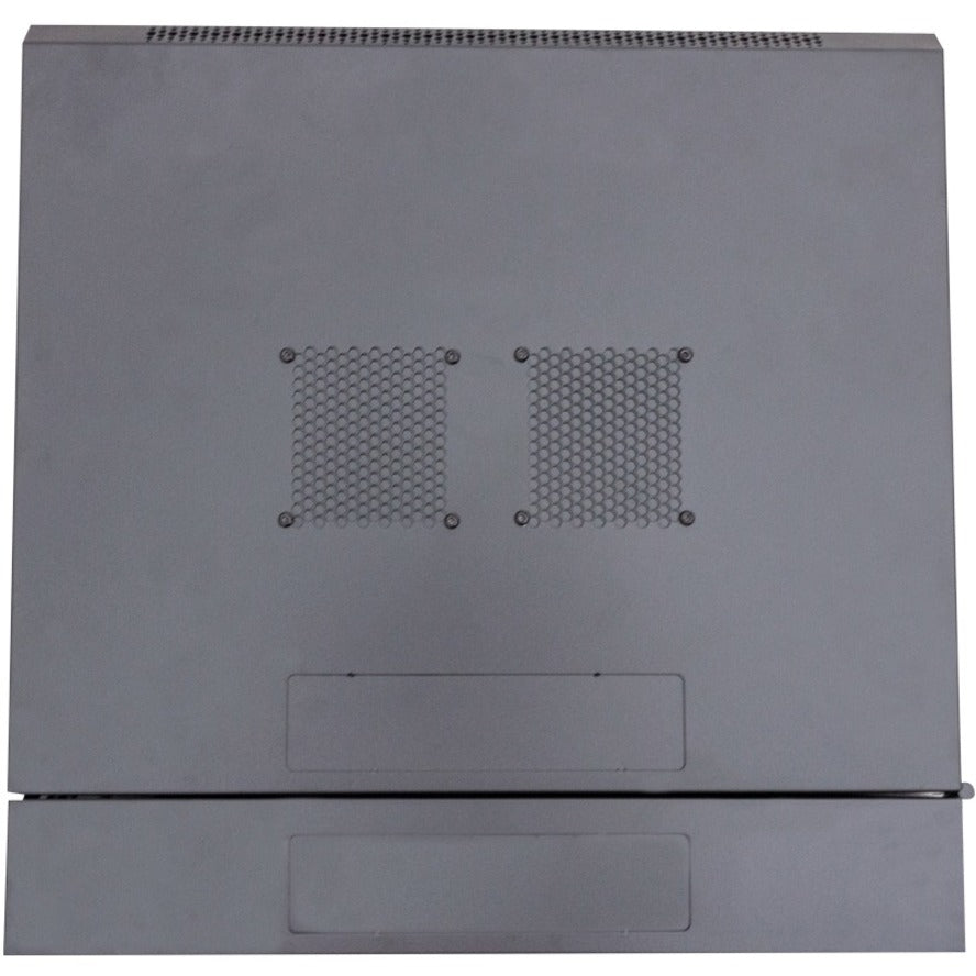 Rack Solutions 9U Swing Out Wall Mount Cabinet 600mmW x 600mmD with Glass Door