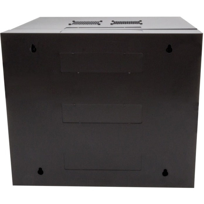 Rack Solutions 9U Swing Out Wall Mount Cabinet 600mmW x 600mmD with Glass Door