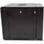 Rack Solutions 9U Swing Out Wall Mount Cabinet 600mmW x 600mmD with Glass Door