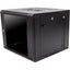 Rack Solutions 9U Swing Out Wall Mount Cabinet 600mmW x 600mmD with Glass Door