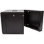 Rack Solutions 9U Swing Out Wall Mount Cabinet 600mmW x 600mmD with Glass Door