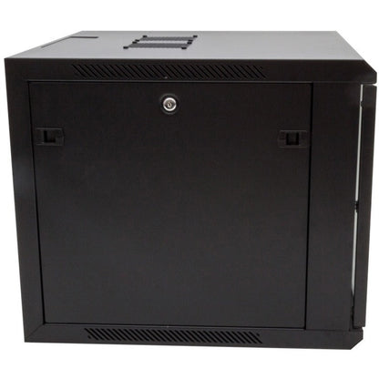 Rack Solutions 9U Wall Mount Cabinet 600mm x 600mm (WxD) with Glass Door