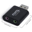 Plugable USB Audio Adapter with 3.5mm Speaker-Headphone and Microphone Jack Add an External Stereo Sound Card to Any PC