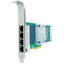 10/100/1000MBS QUAD PORT RJ45  