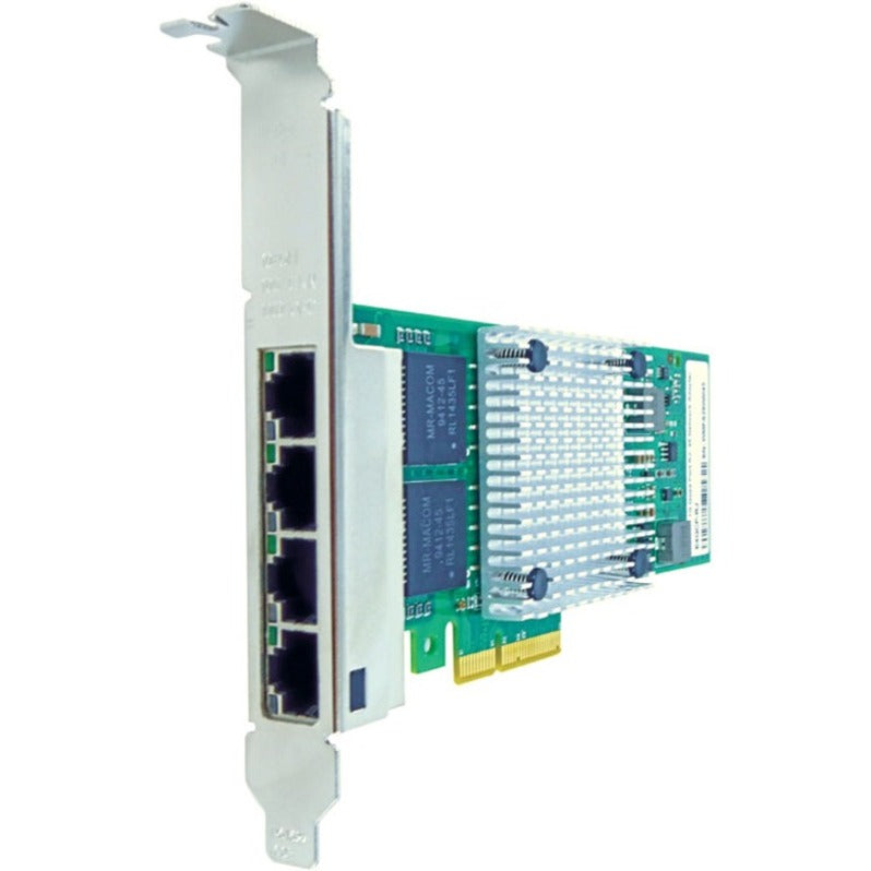 10/100/1000MBS QUAD PORT RJ45  