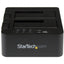 StarTech.com Standalone Hard Drive Duplicator External Dual Bay HDD/SSD Cloner/Copier USB 3.1 to SATA Drive Docking Station Disk Cloner
