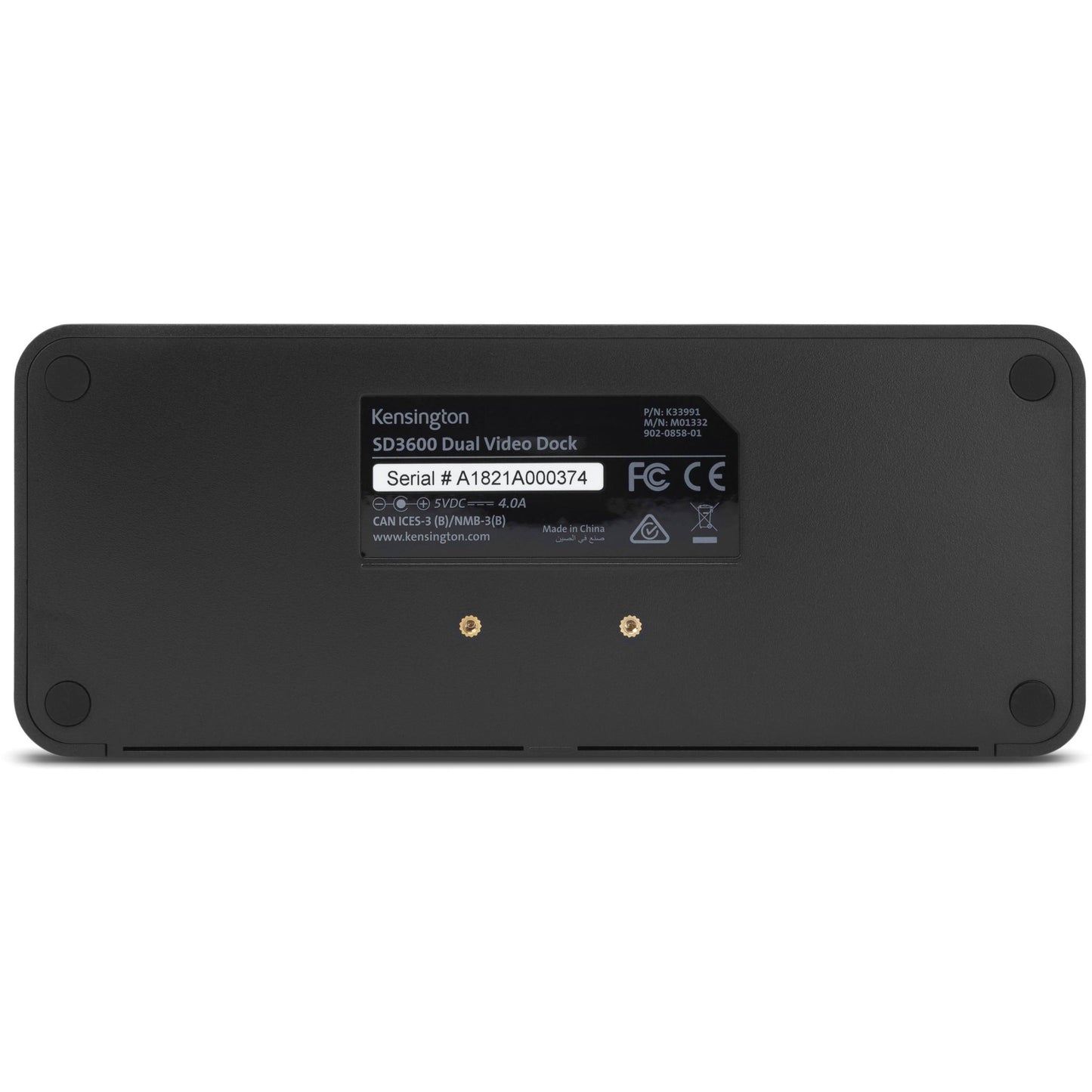 Kensington SD3600 5Gbps USB 3.0 Dual 2K Docking Station - HDMI/DVI-I/VGA - Windows