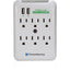 6PORT WALL MOUNT SURGE OUTLET  