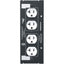 Middle Atlantic MPR Module 20 A Double Duplex