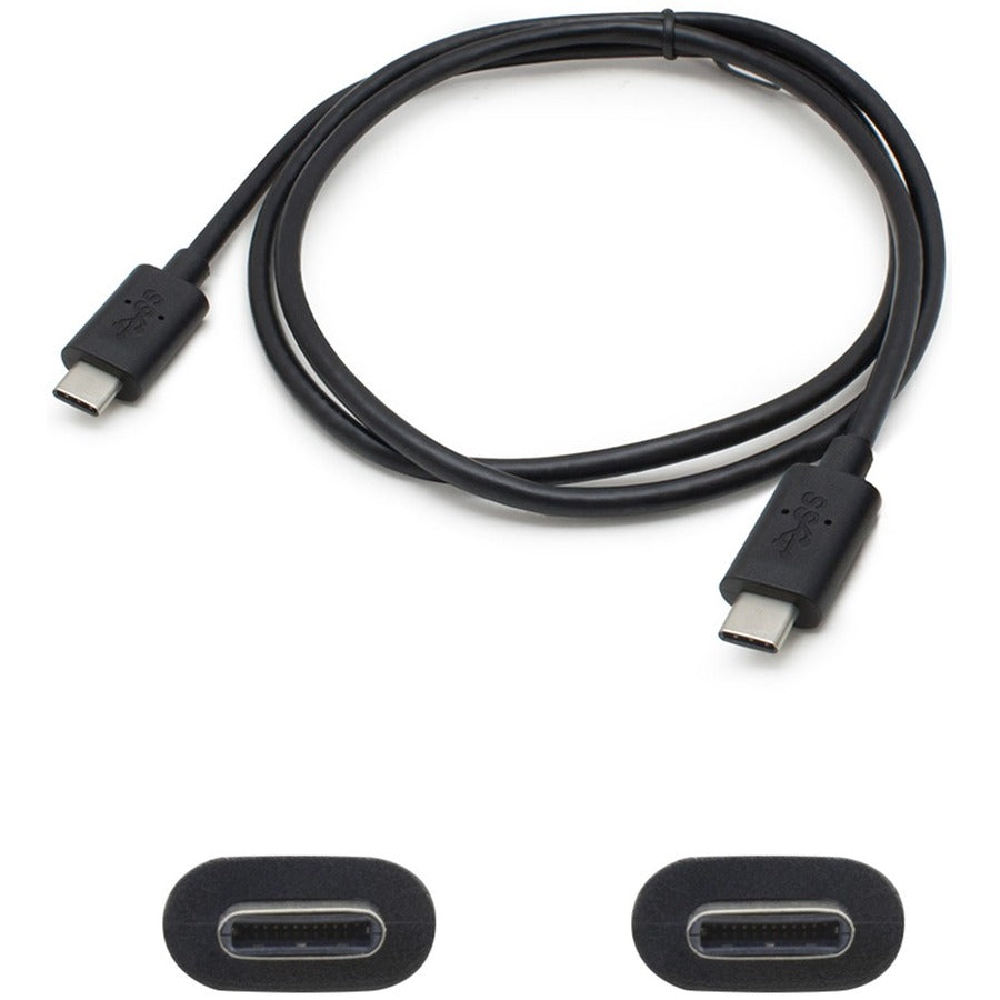 USB 3.1 C TO M TO M BLACK      