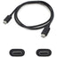 USB 3.1 C TO M TO M BLACK      