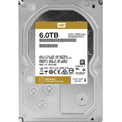 6TB GOLD SATA 128MB 3.5IN      