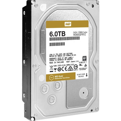 WD Gold 6TB high-capacity datacenter hard drive