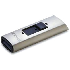 Verbatim 128GB Store 'n' Go Vx400 USB 3.0 Flash Drive - Silver