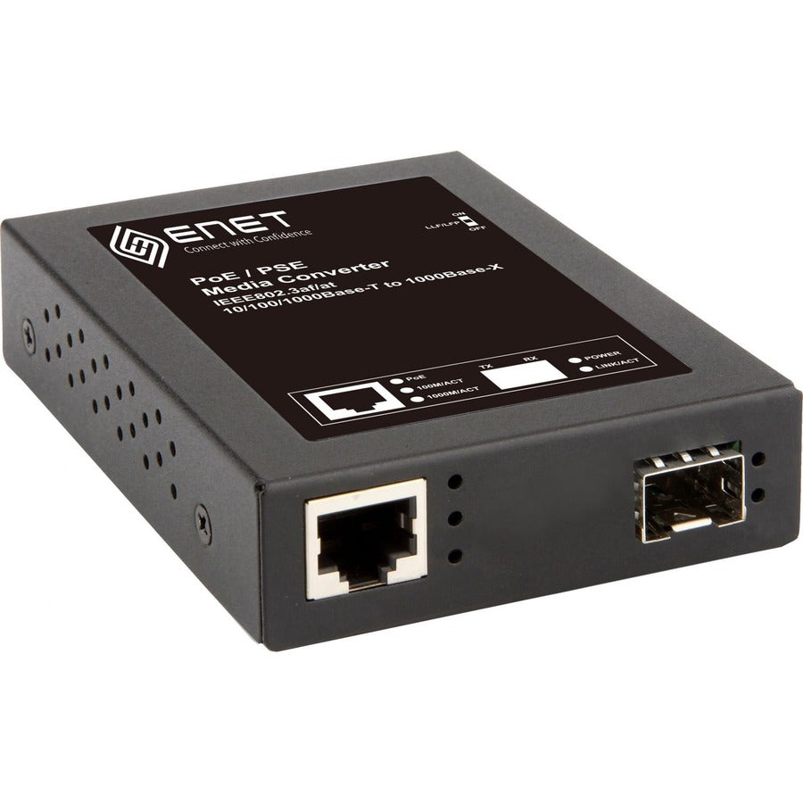 1PORT 10/100/1000 POE 1X SFP   