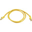 Monoprice Cat5e 24AWG UTP Ethernet Network Patch Cable 3ft Yellow