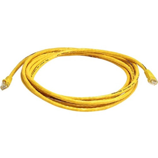 Monoprice Cat5e 24AWG UTP Ethernet Network Patch Cable 10ft Yellow