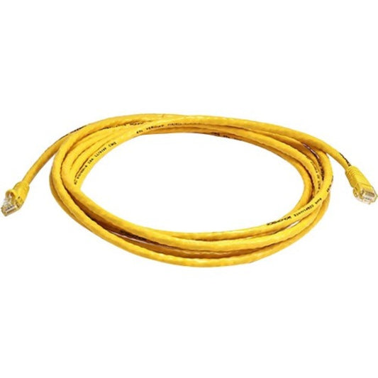 Monoprice Cat5e 24AWG UTP Ethernet Network Patch Cable 10ft Yellow