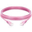 7FT CAT6A STP PINK W/BOOT      