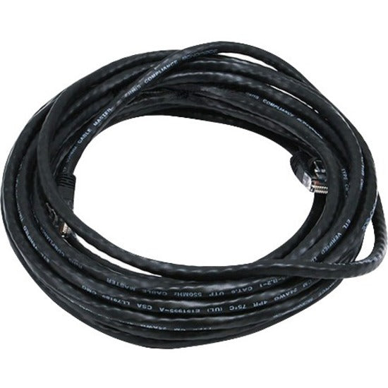 Monoprice Cat6 24AWG UTP Ethernet Network Patch Cable 25ft Black