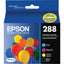 Epson DURABrite Ultra 288 Original Standard Yield Inkjet Ink Cartridge - Pigment Black Pigment Cyan Pigment Magenta Pigment Yellow - 4 / Pack