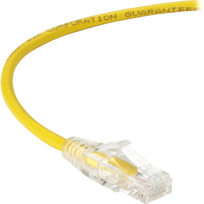 5FT YELLOW CAT6 SLIM 28AWG PATC