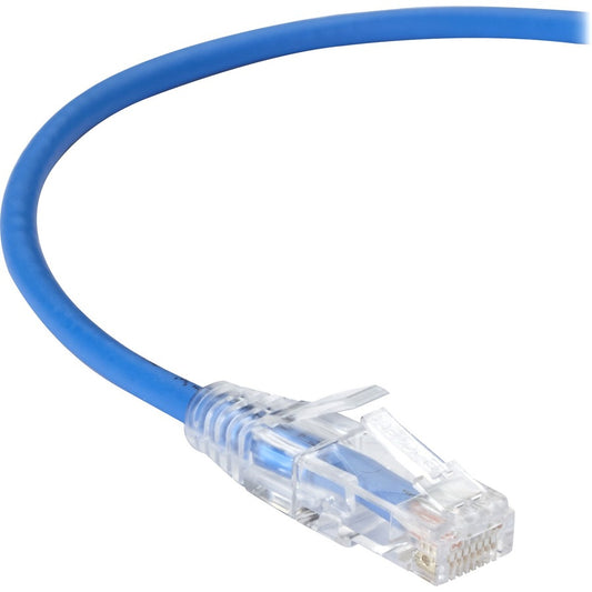 3FT BLUE CAT6 SLIM 28AWG PATCH 