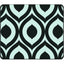 OTM Classic Prints Black Mouse Pad Elm Frost Green
