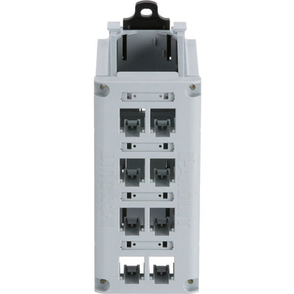 IndustrialNet DIN Rail Mount Patch Panel
