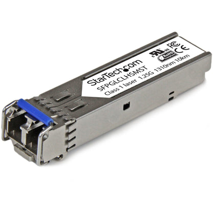 StarTech.com Gigabit Fiber SFP Transceiver Module - Cisco GLC-LH-SM Compatible - SM/MM LC - 10km / 550m - 10 Pack - 1000Base-LX/LH - Mini-GBIC