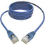 Tripp Lite Cat5e 350 MHz Snagless Molded Slim (UTP) Ethernet Cable (RJ45 M/M) Blue 5 ft. (1.52 m)