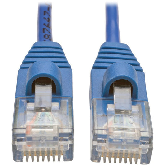 Tripp Lite Cat5e 350 MHz Snagless Molded Slim (UTP) Ethernet Cable (RJ45 M/M) Blue 4 ft. (1.22 m)