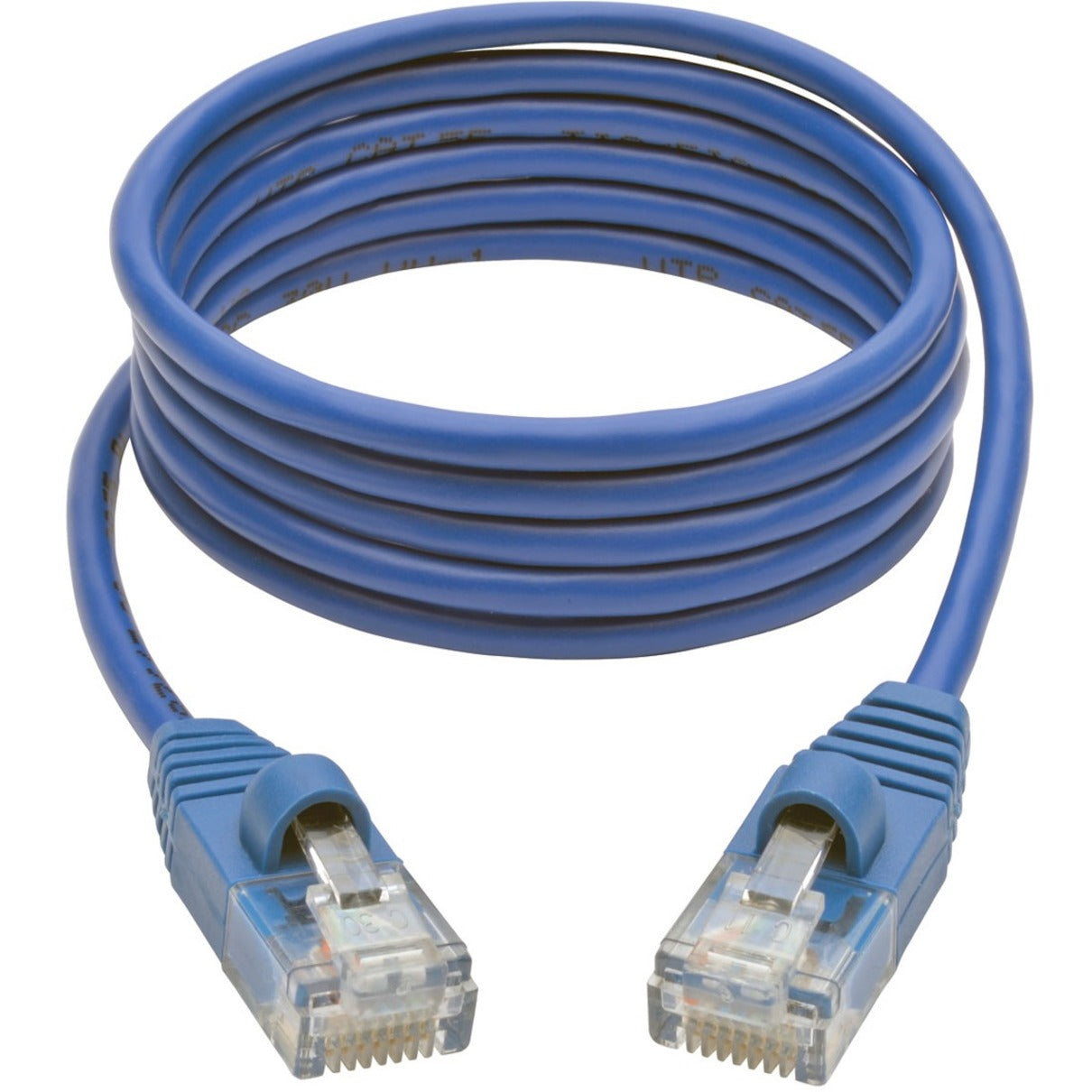 Tripp Lite Cat5e 350 MHz Snagless Molded Slim (UTP) Ethernet Cable (RJ45 M/M) Blue 4 ft. (1.22 m)