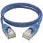 Tripp Lite Cat5e 350 MHz Snagless Molded Slim (UTP) Ethernet Cable (RJ45 M/M) Blue 2 ft. (0.61 m)