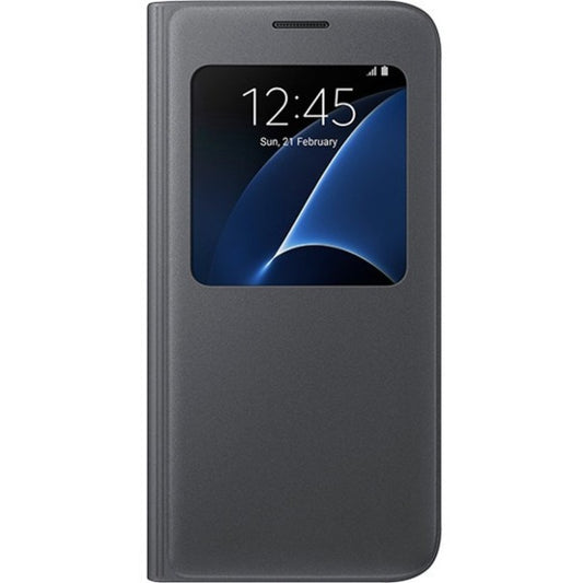 Samsung S-View Carrying Case (Flip) Smartphone - Black
