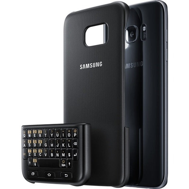Samsung Keyboard/Cover Case Smartphone - Black