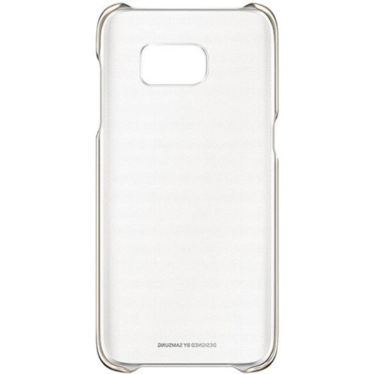 Samsung Galaxy S7 edge Protective Cover Clear Gold