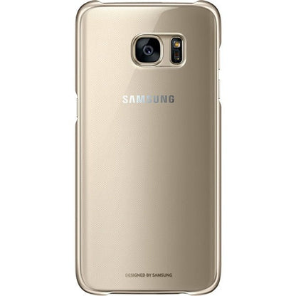 Samsung Galaxy S7 edge Protective Cover Clear Gold