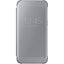 Samsung S-View Carrying Case (Flip) Smartphone - Clear Silver