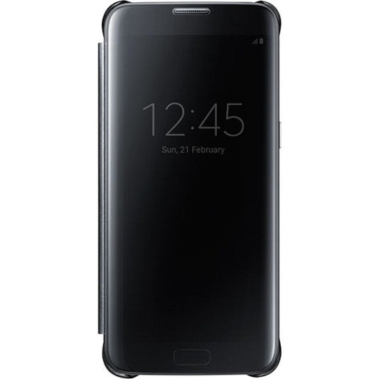 Samsung S-View Carrying Case (Flip) Smartphone - Clear Black